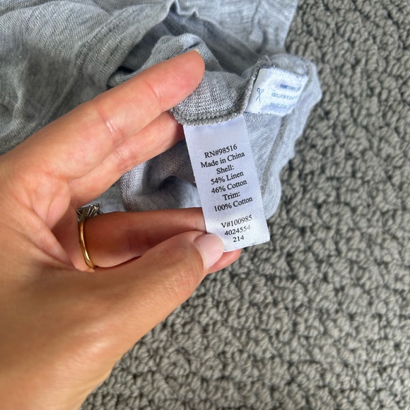 Rag & Bone and Tommy Hilfiger linen cotton blend short sleeve t-shirts - Picture 5 of 6